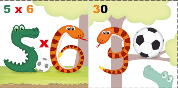 exemple 5x6, cartes flash RiverTimes exemple 5x6, cartes flash RiverTimes