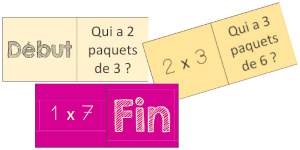 Dominos, pour comprendre les multiplications (classeetgrimaces.fr)