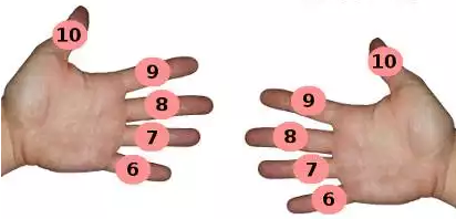 Multiplier avec les doigts